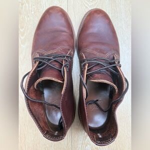 Red Wing Shoes Dark Brown Chukka Boots